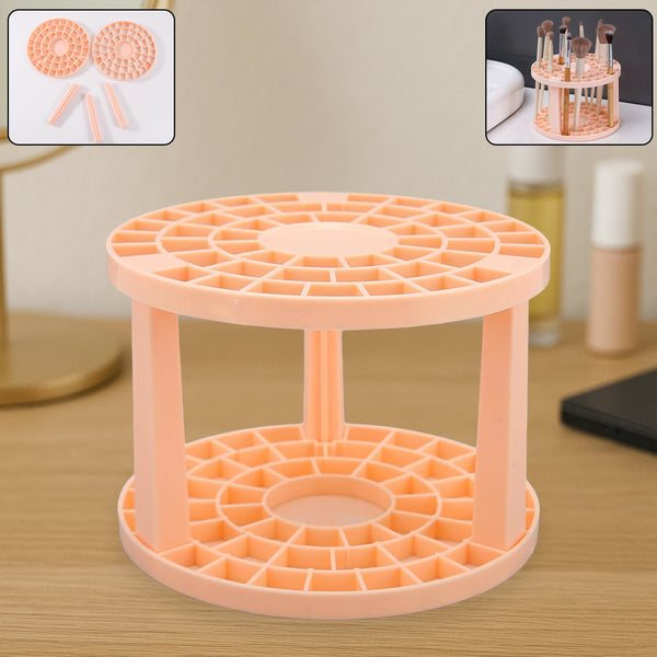 Rotating Makeup Brush Holder Stand (1 Pc)