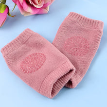 Stretchable Pink Knit Wool Leg Warmers